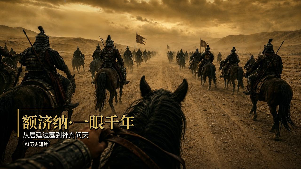 《额济纳·一眼千年》项目封面